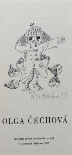 Olga Čechová – 4 x PF 1980, Kroužek přátel výtvarn - 2