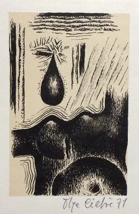 Olga Čechová – 3 x Ex libris, Kapka, Srdci na dlan - 3
