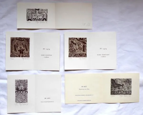 Olga Čechová - 3 x PF 1977, 2 x PF 1979