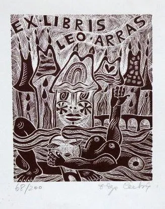 Olga Čechová – Tři ex libris, PF 1976, PF 1979 - 2