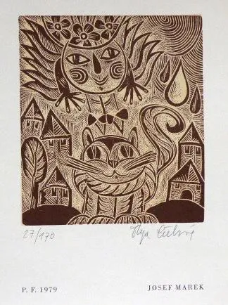Olga Čechová – Tři ex libris, PF 1976, PF 1979 - 6