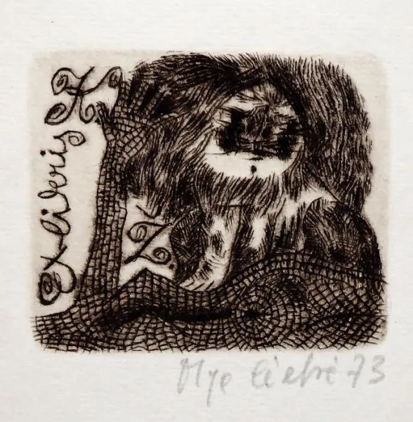 Olga Čechová – Pět ex libris ( 3 x 1976, 1 x 1973 - 2
