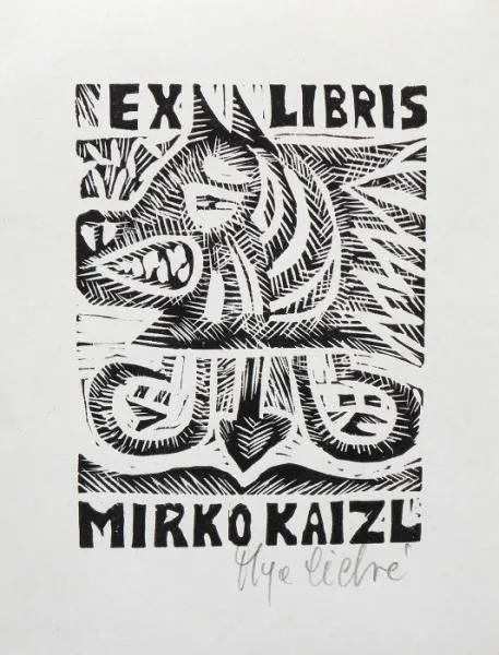 Olga Čechová – Pět ex libris ( 3 x 1976, 1 x 1973 - 3
