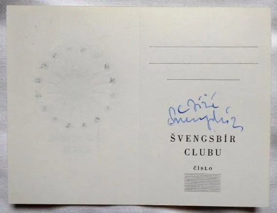 Jiří Švengsbír – Galeona, Švengsbír Club, Pozvánka - 4