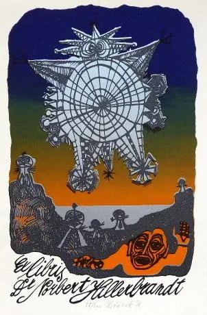 Jaroslav Hořánek – Dvě ex libris, Hlava - 6