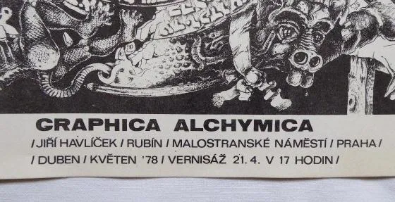 Jiří Havlíček – Ex libris Ďábel, Graphica Alchymic - 4