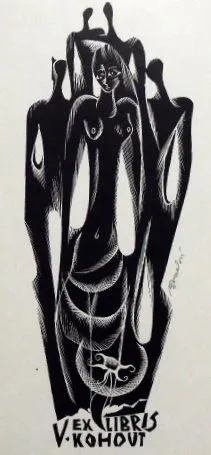 Anna Grmelová – Pět ex libris - 4
