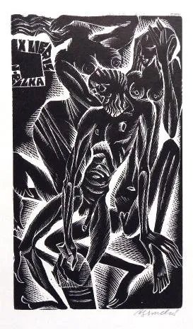 Anna Grmelová – Pět ex libris ( 2x J. Bílka, 2x F. - 5