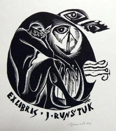 Anna Grmelová – Pět ex libris J. Runštuk - 3