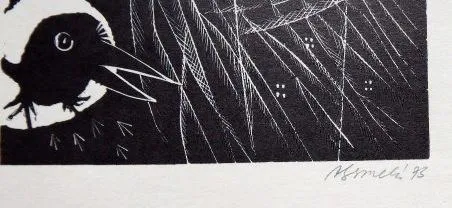 Anna Grmelová – Holčička s kočkou, Chlapec s ptáčk - 3
