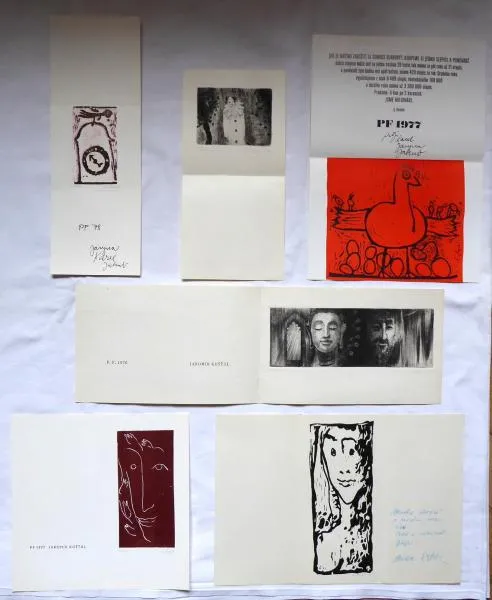 Karel Šafář – Pět PF ( 1970, 1975, 1976, 2x 1977 ) - 1
