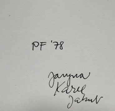 Karel Šafář – Pět PF ( 1970, 1975, 1976, 2x 1977 ) - 7