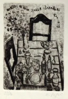 Karel Šafář – Pozvánka, Kříže v horách, Oznámení, - 7