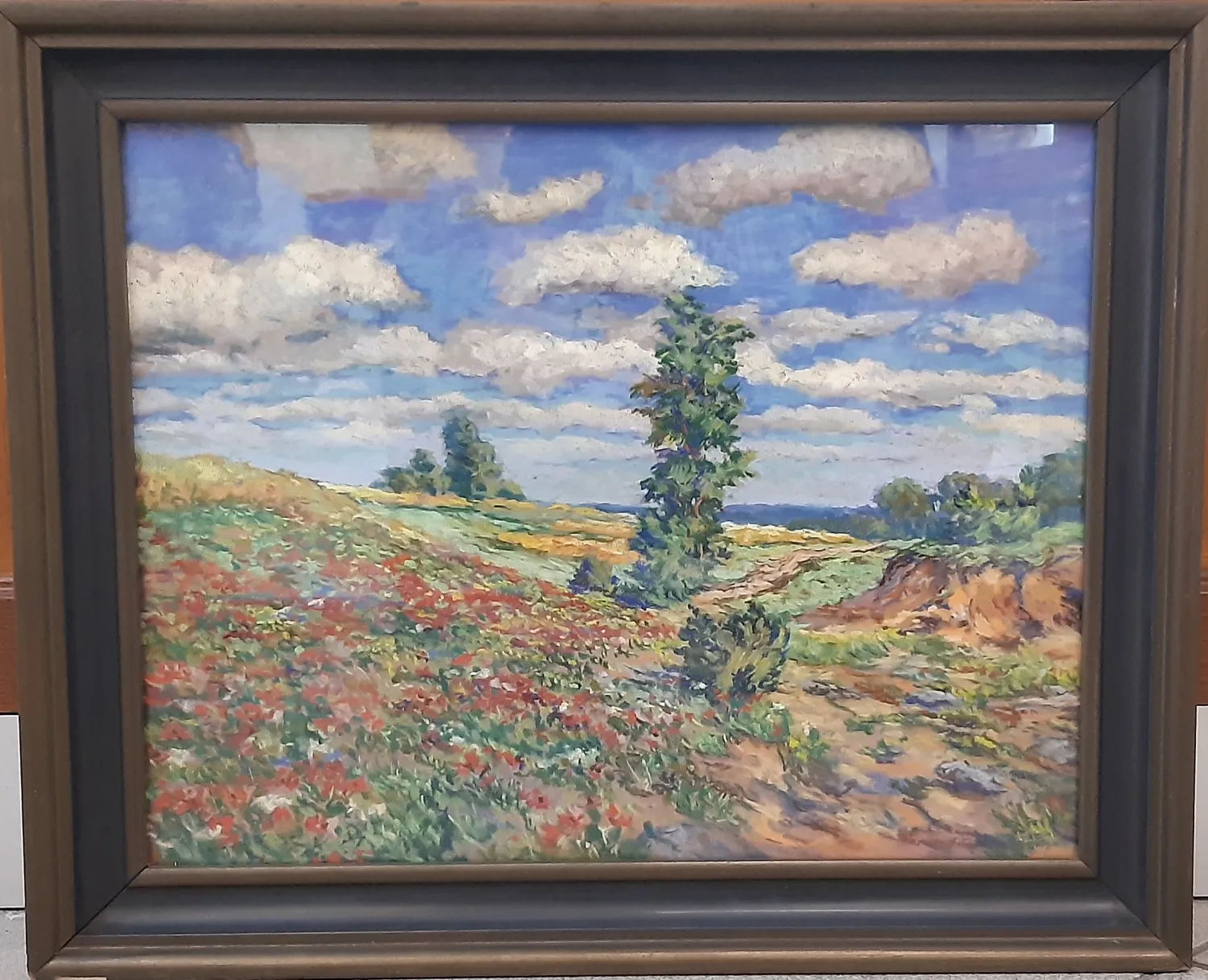 Josef J. H. Lengner Březina, Pastel, Jarní Krajina - 2