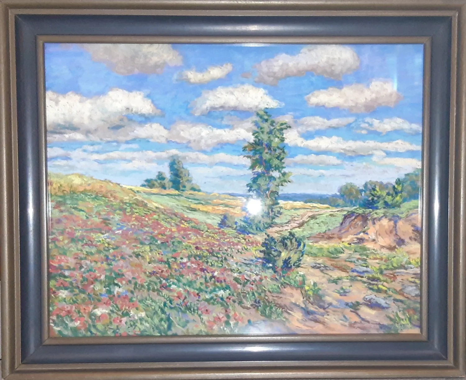 Josef J. H. Lengner Březina, Pastel, Jarní Krajina - 3