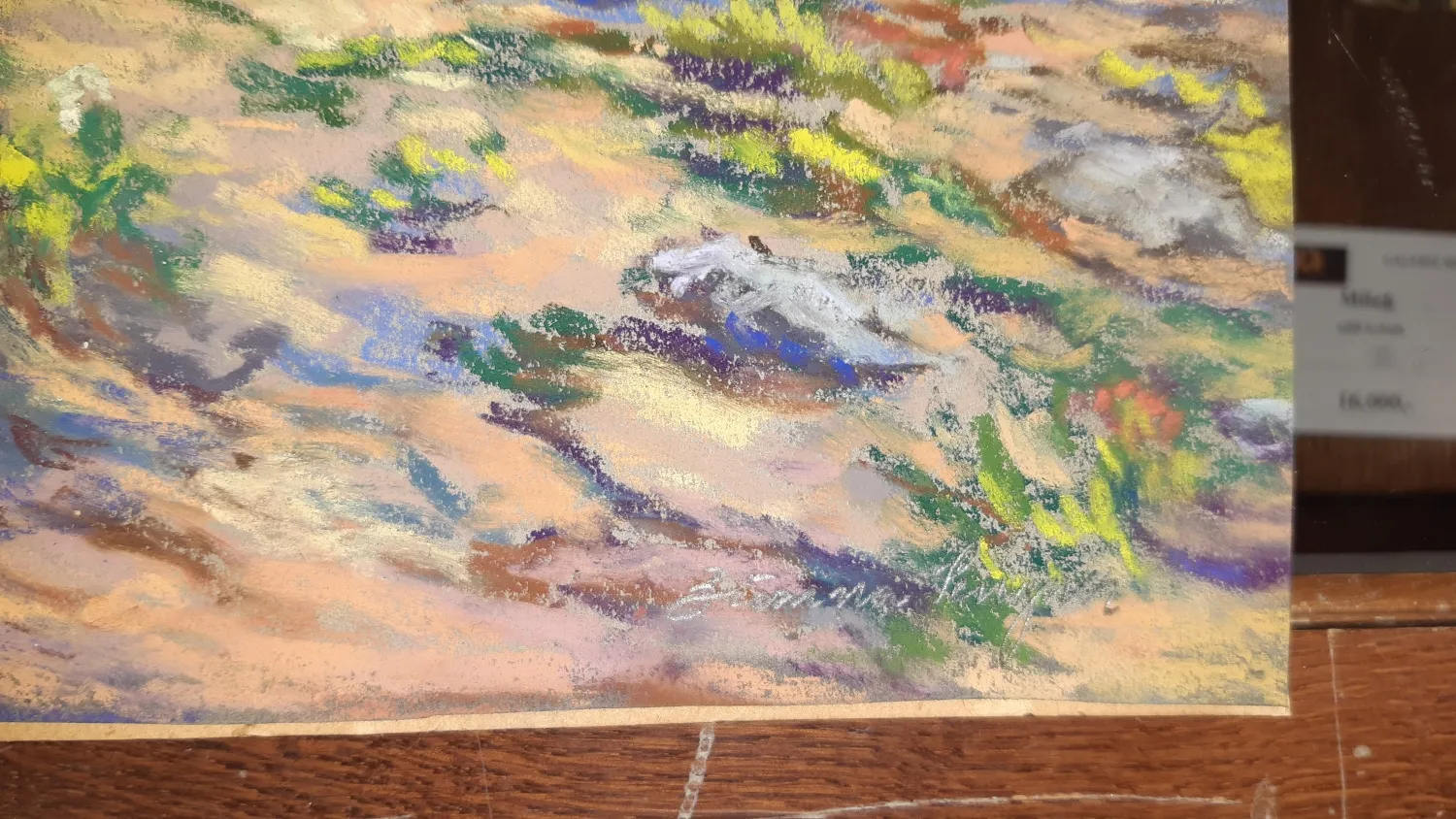 Josef J. H. Lengner Březina, Pastel, Jarní Krajina - 6