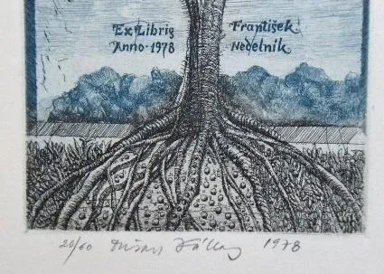 Dušan Kallay – Dvě ex libris - 4