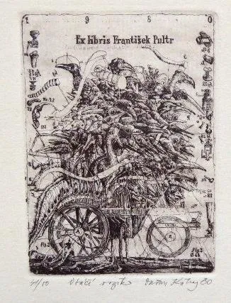 Dušan Kallay – Dvě ex libris - 6