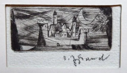 Václav Zykmund – Tři grafické listy - 3
