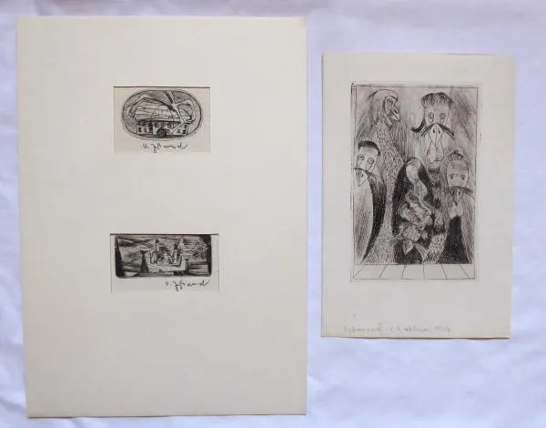 Václav Zykmund – Tři grafické listy - 5