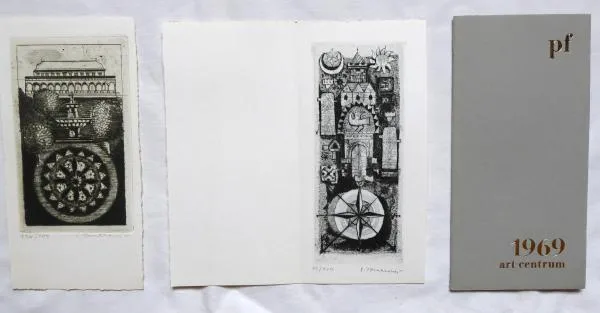 Emílie Tomanová - Belveder, PF 1969 Art Centrum