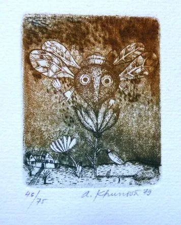 Anna Khunová – Včelka, Myška, Ex libris - 3