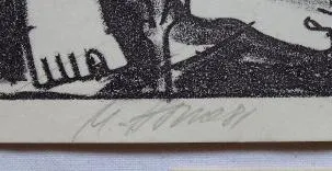 Miroslav Houra – Muzikanti, čtyři grafiky - 4