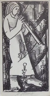 Miroslav Houra – Muzikanti, čtyři grafiky - 5