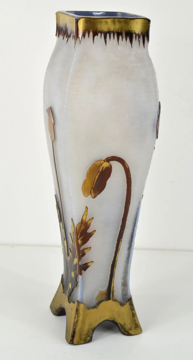 Skleněná váza – Legras - 4