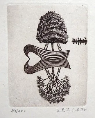 Jindřich Pileček – Čtyři grafické listy - 2