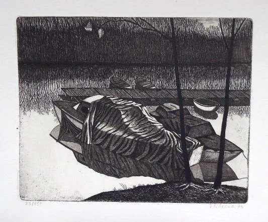 Jindřich Pileček – Čtyři grafické listy - 5