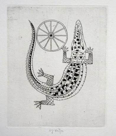 Ladislav Josef Kašpar – Rogallo, Krokodýl - 5