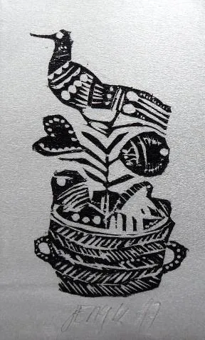 Jan Antonín Pacák ( Jeňýk ) – Tři exlibris, Ptáček - 3