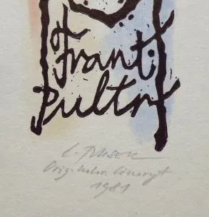 Ladislav Rusek – PF 1977 Beethoven, Exlibris - 5