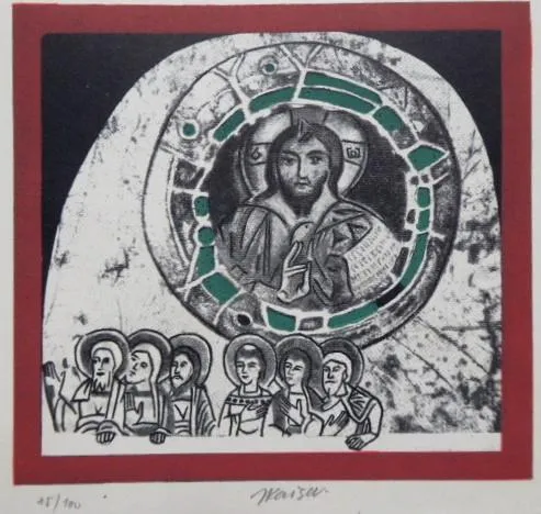 Jaroslav Kaiser – 2x exlibris, Ikona, 2x Pozvánka - 5
