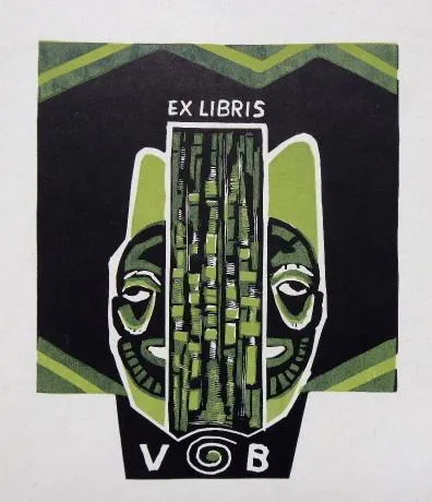 Jaroslav Kaiser – 2x exlibris, Ikona, 2x Pozvánka - 7