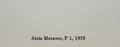 Alois Moravec – Exlibris, PF 1982, Pozvánka - 4