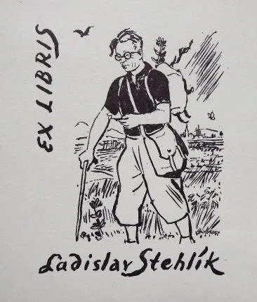 Alois Moravec – Exlibris, PF 1982, Pozvánka - 5