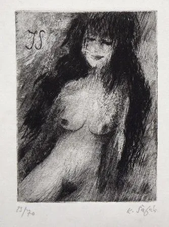 Karel Šafář – Akt dívky - 3