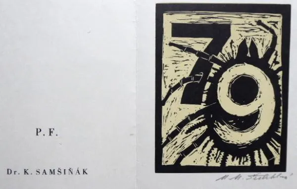 Marie Michaela Šechtlová – Pět grafik PF 1976, 197 - 4
