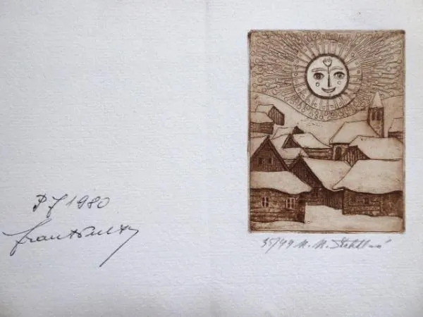 Marie Michaela Šechtlová – Pět grafik PF 1976, 197 - 5