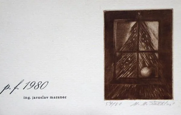 Marie Michaela Šechtlová – Pět grafik PF 1976, 197 - 6