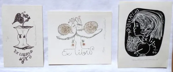 Věra Krumphanzlová – Tři exlibris - 1