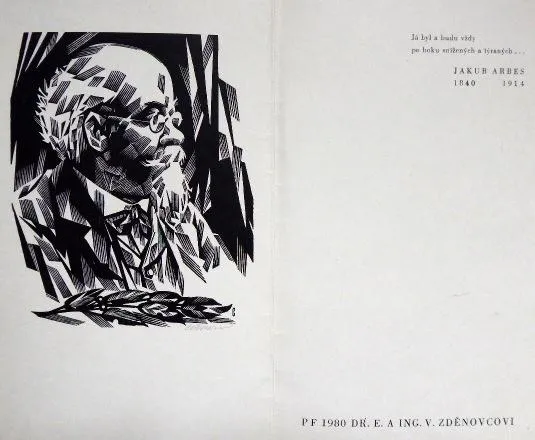 Vojtěch Cinybulk – Čeští spisovatelé PF 1977, PF 1 - 5