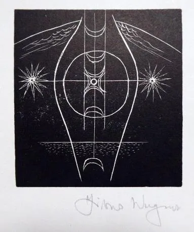 Libor Wagner – Pět dřevorytů, Dante Alighieri - 4