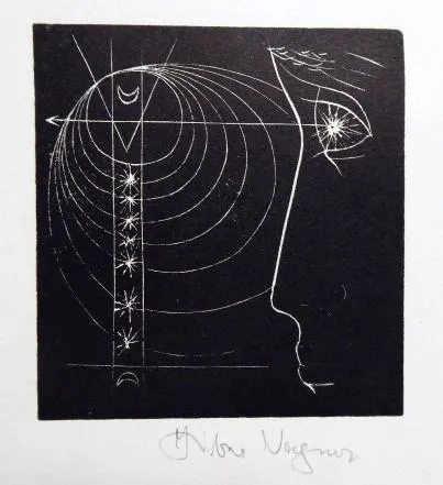 Libor Wagner -Pět grafik, Postavy, Dante Alighieri - 3