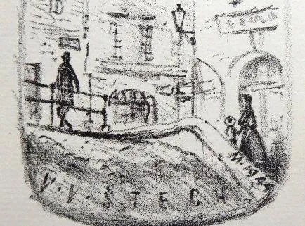 Karel Müller – Ex libris, Vzpomínka - 2