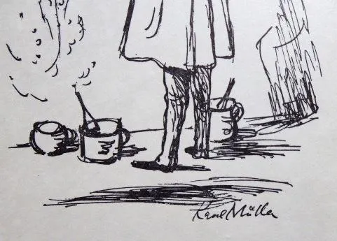 Karel Müller – Ex libris, Vzpomínka - 4