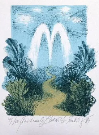 Michaela Lesařová Roubíčková – Dvě grafiky, PF 197 - 3