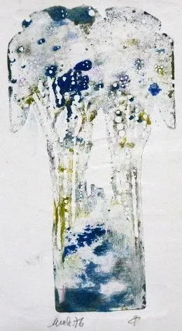 Michaela Lesařová Roubíčková – Dvě grafiky, PF 197 - 5